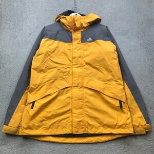Vintage Eastern Mountain Sports EMS Gore-Tex Jacket Mens Medium Yellow Ski